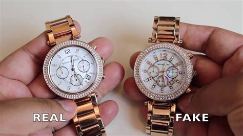 michael kors fake vs original watch|michael kors watch lookup.